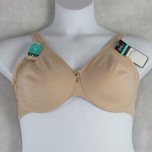 Bali Women's Side & Back Smoothing Underwire Minimizer Bra, Nude 5, 36DD